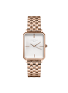 Montres Rosefield Femme "Octagon" Quartz - Boîtier métal doré rose