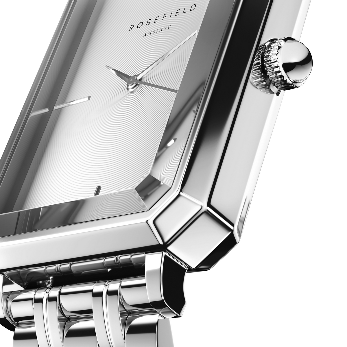 Montres Rosefield Femme "Octagon" Quartz - Boîtier métal Montre Rosefield "Octagon" Quartz - OCWSS-O41