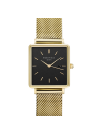 Montres Rosefield Femme "The Boxy" Quartz - Boîtier métal doré