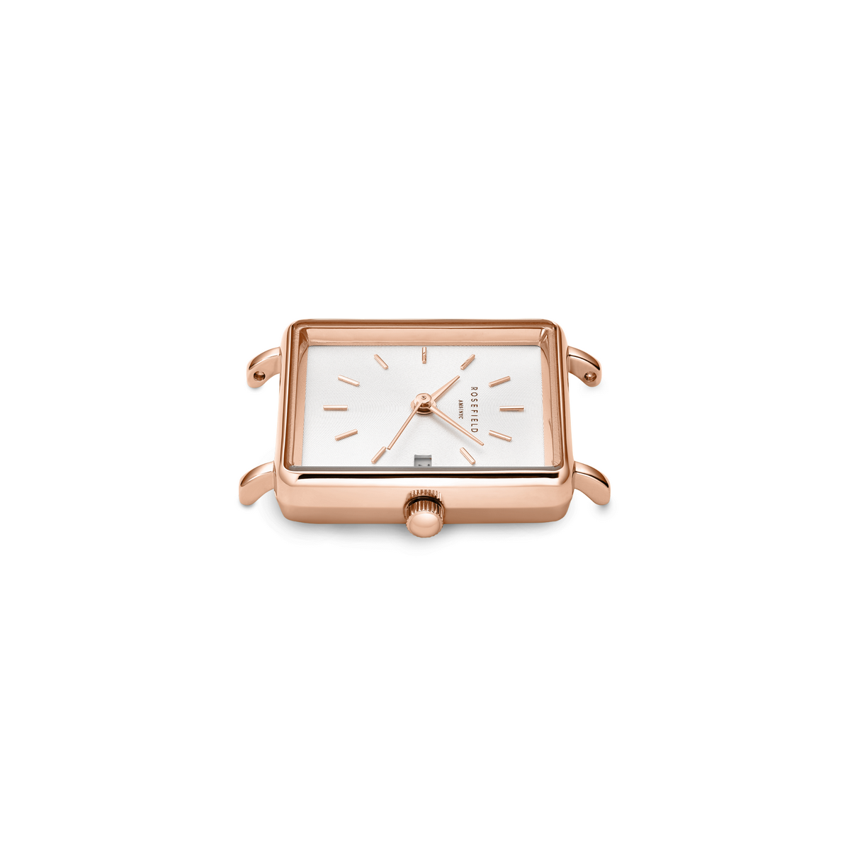 Montres Rosefield Femme "The Boxy XS" Quartz - Boîtier métal doré rose Montre Rosefield Femme "The Boxy XS" Quartz - Boîtier métal doré rose - QMWMRG-Q040