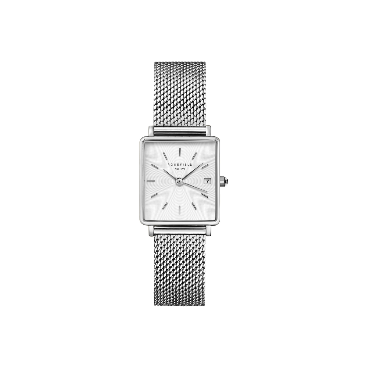 Montre Rosefield Femme "The Boxy XS" Quartz - Boîtier métal - QMWMS-Q038