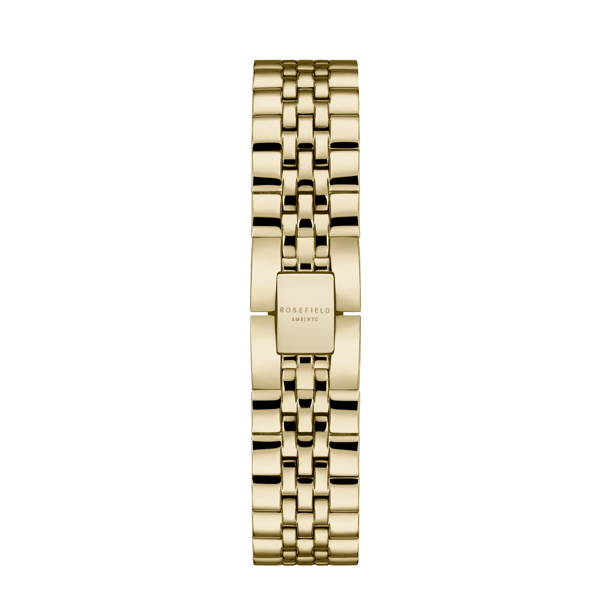 Montre Rosefield Femme "The Boxy XS" Quartz - Boîtier métal doré - QMWSG-Q021