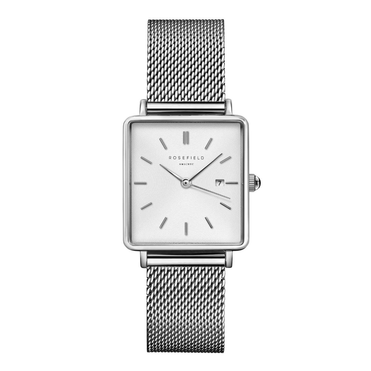 Montre Rosefield Femme "The Boxy" Quartz - Boîtier métal - QWSS-Q02