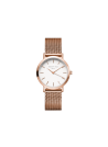 Montres Rosefield Femme "The Tribeca" Quartz - Boîtier métal doré rose