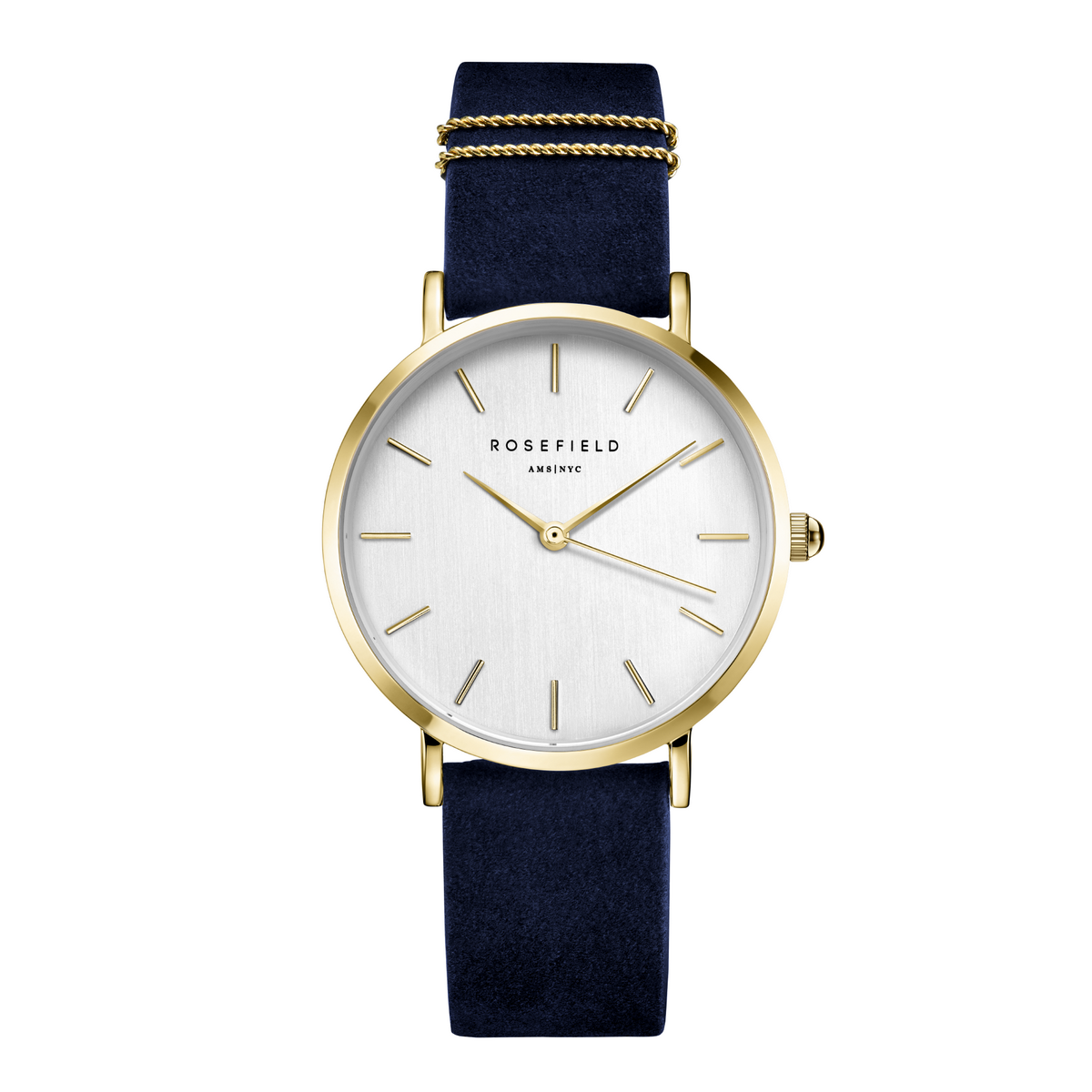 Montres Rosefield Femme "West Village" Quartz - Boîtier métal doré Montre Rosefield Femme "West Village" Quartz - Boîtier métal doré - WBUG-W70