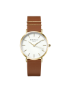 Montres Rosefield Femme "West Village" Quartz - Boîtier métal doré