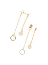 Boucles d'oreilles 'Manuela' Aventurine rose