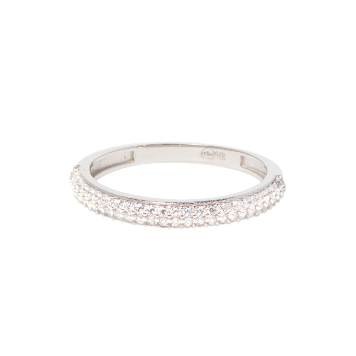 Bague "Amour Innocent" Or Blanc
