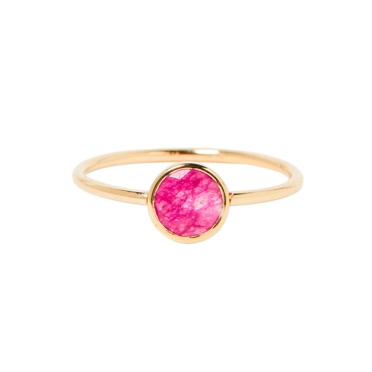 Bague "Aliyan Jade" Or jaune Bague "Équinoxe" Or jaune