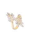 Bague "Feuille d'or " Or Jaune 375/1000