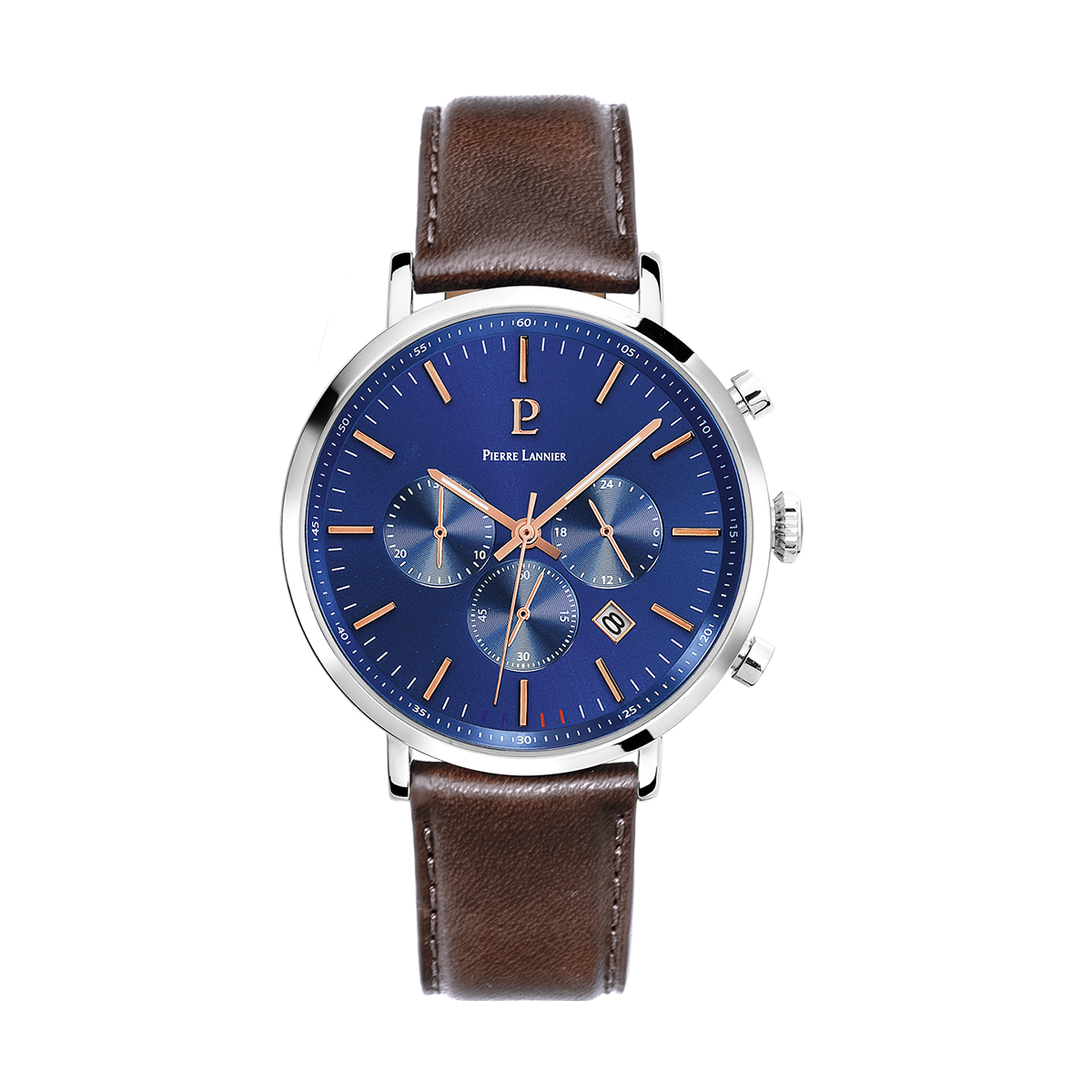 Montre Pierre Lannier Baron Homme Bleu - 221F164