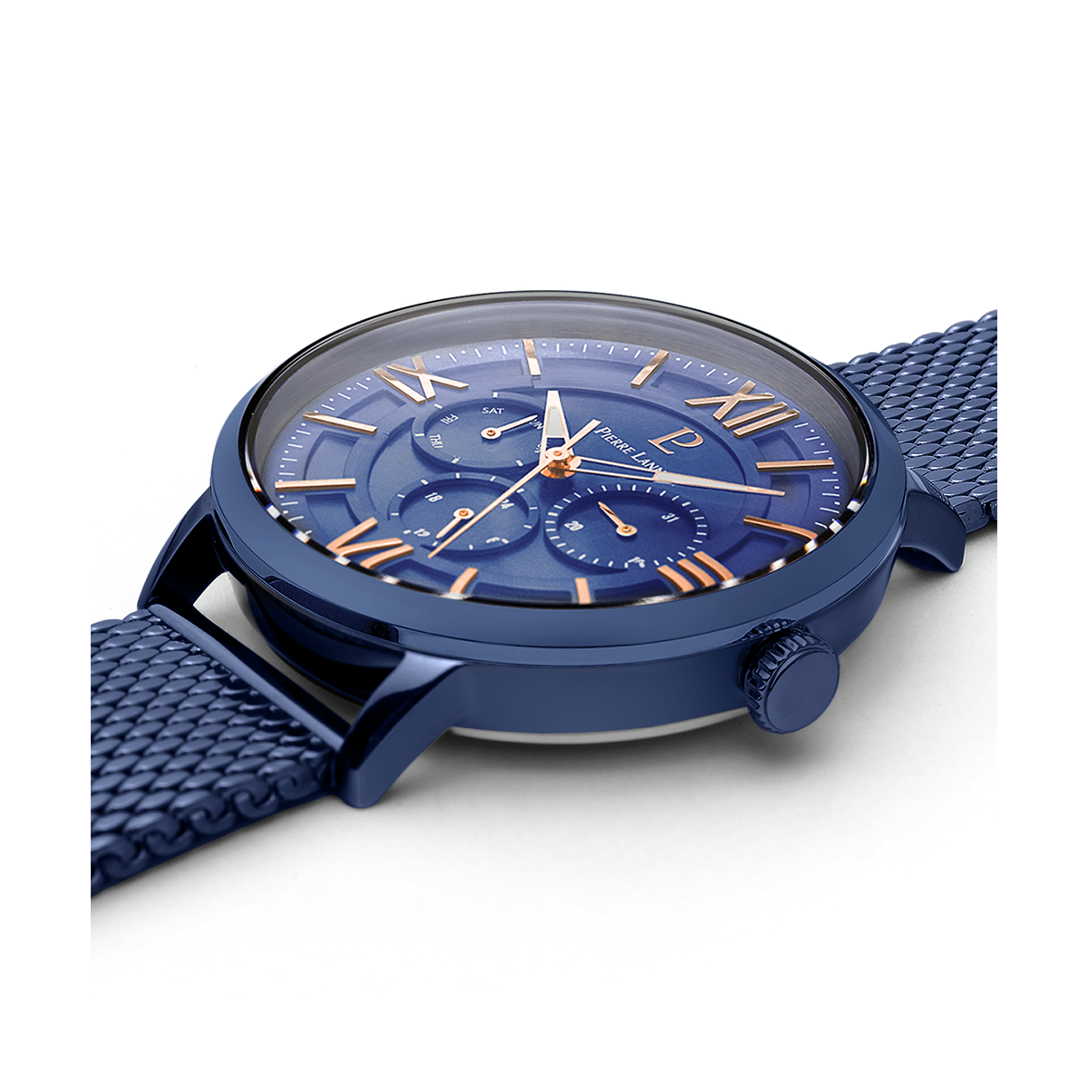 Montre Pierre Lannier Beaucour Homme Bleu - 255F466