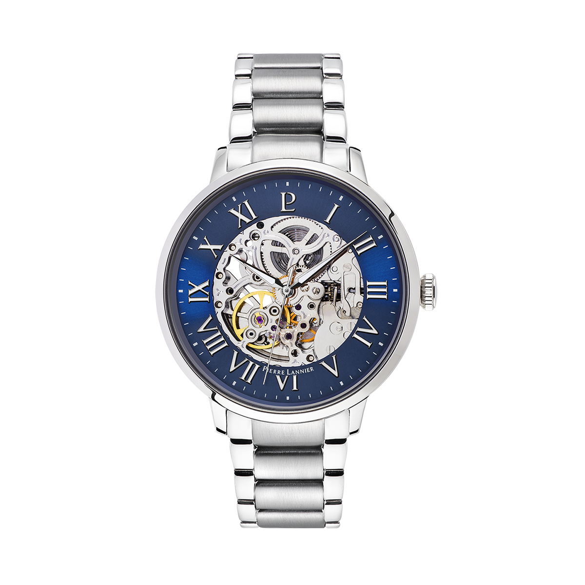 Montre Pierre Lannier Automatic Homme Bleu - 317B161