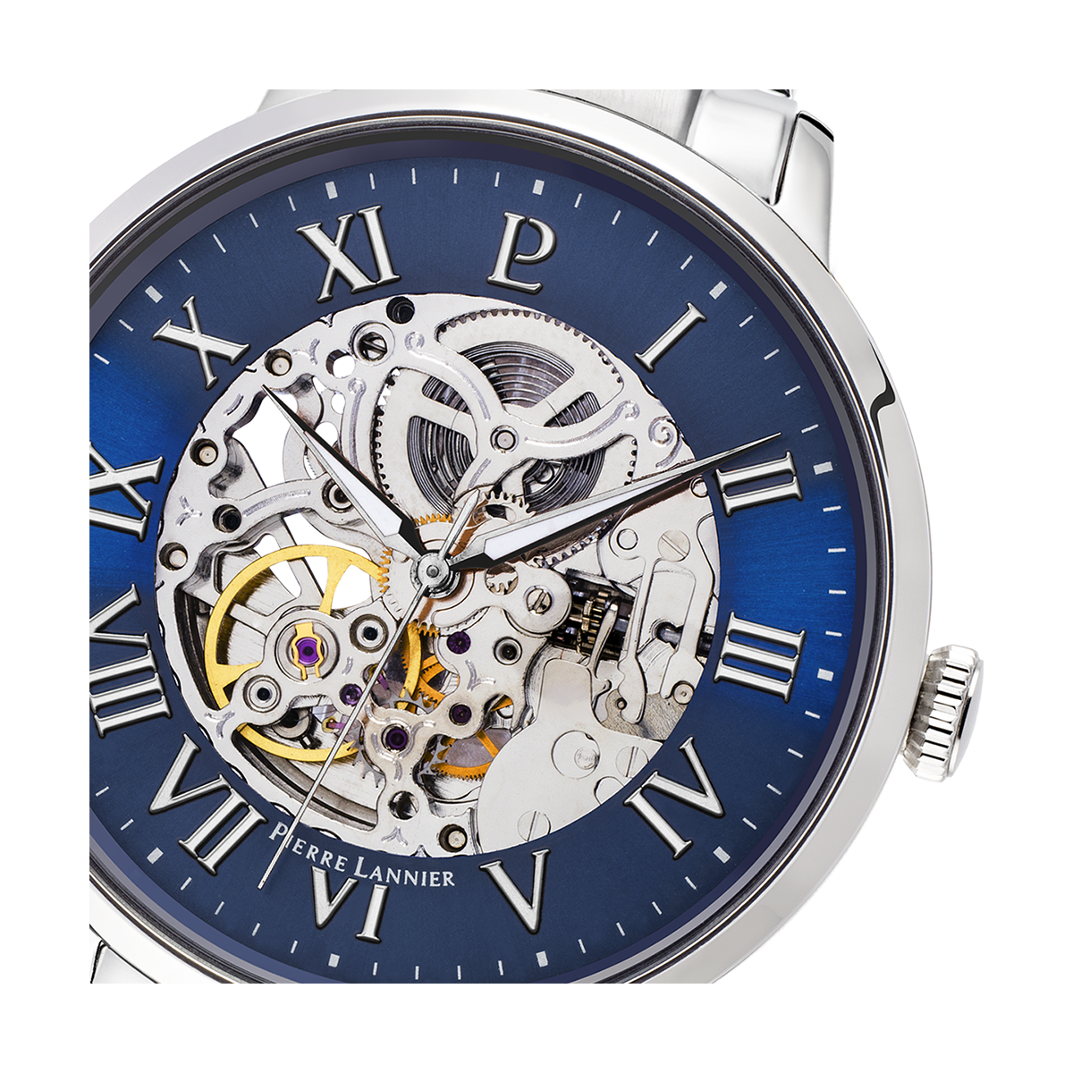 Montre Pierre Lannier Automatic Homme Bleu - 317B161