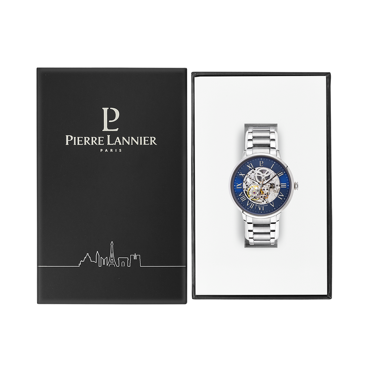 Montre Pierre Lannier Automatic Homme Bleu - 317B161