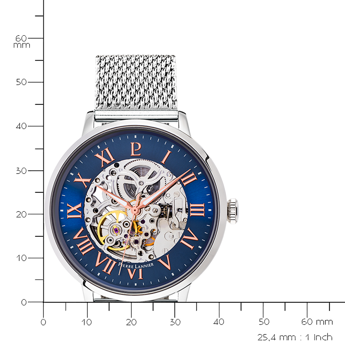 Montre Pierre Lannier Automatic Homme Bleu - 322B168