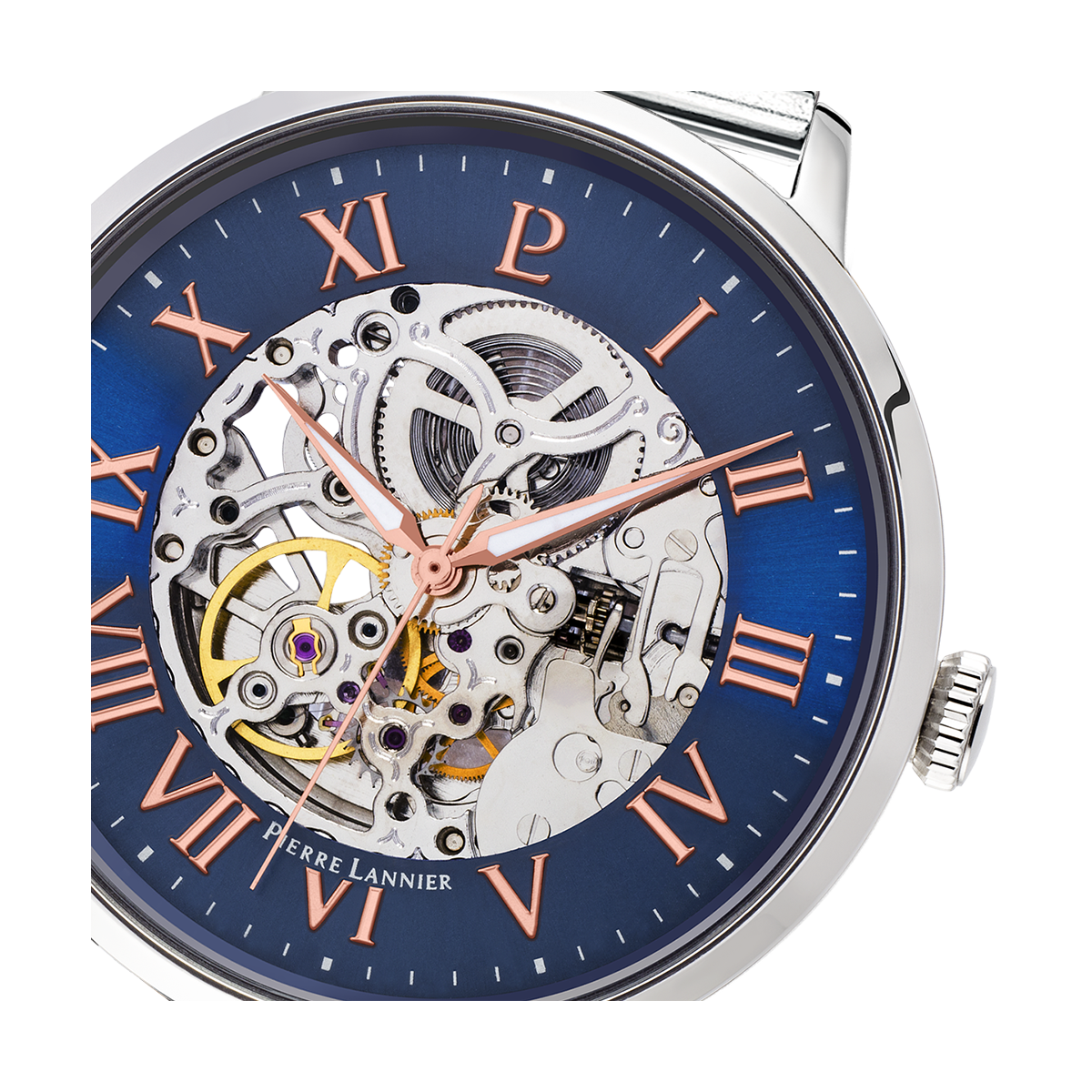 Montre Pierre Lannier Automatic Homme Bleu - 322B168