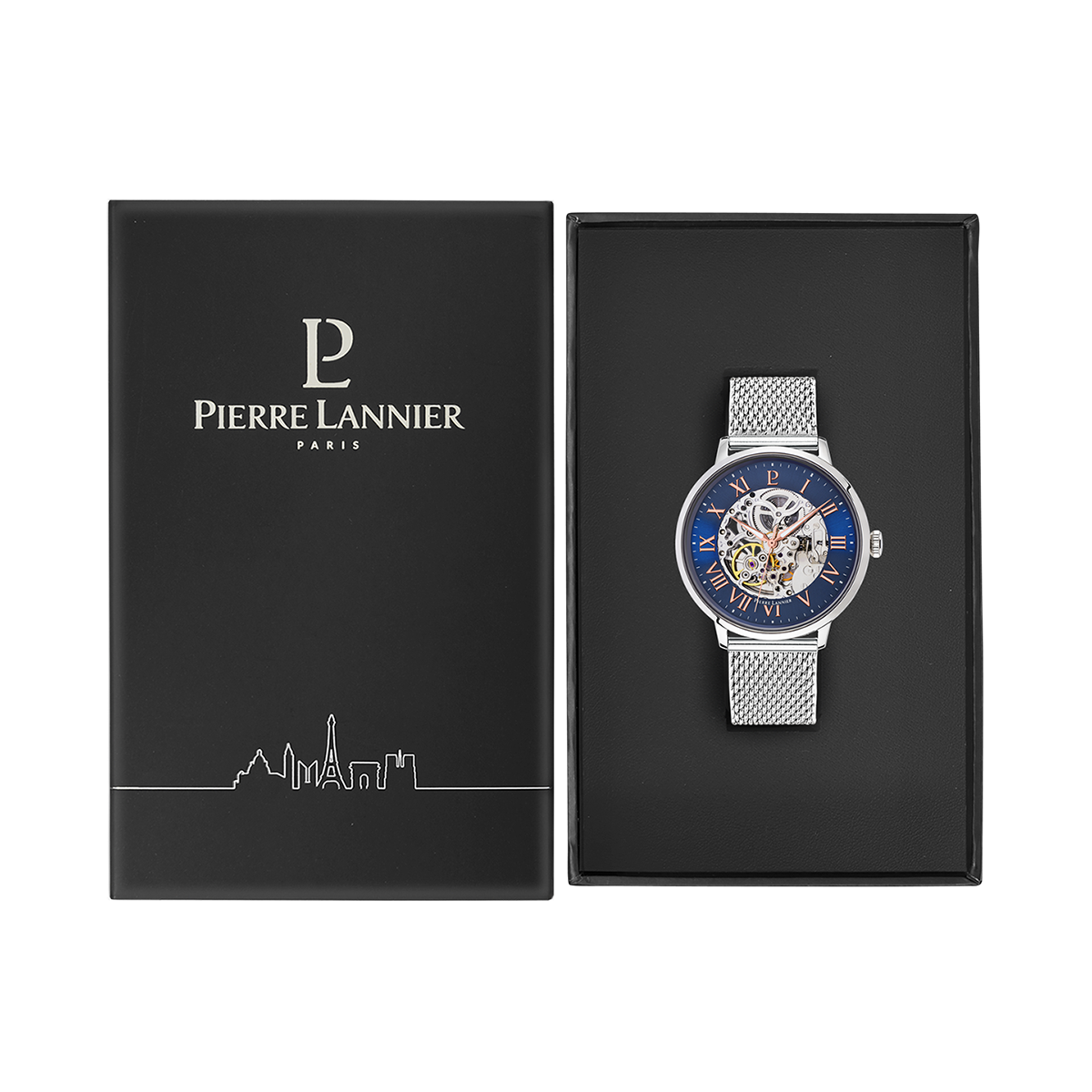 Montre Pierre Lannier Automatic Homme Bleu - 322B168