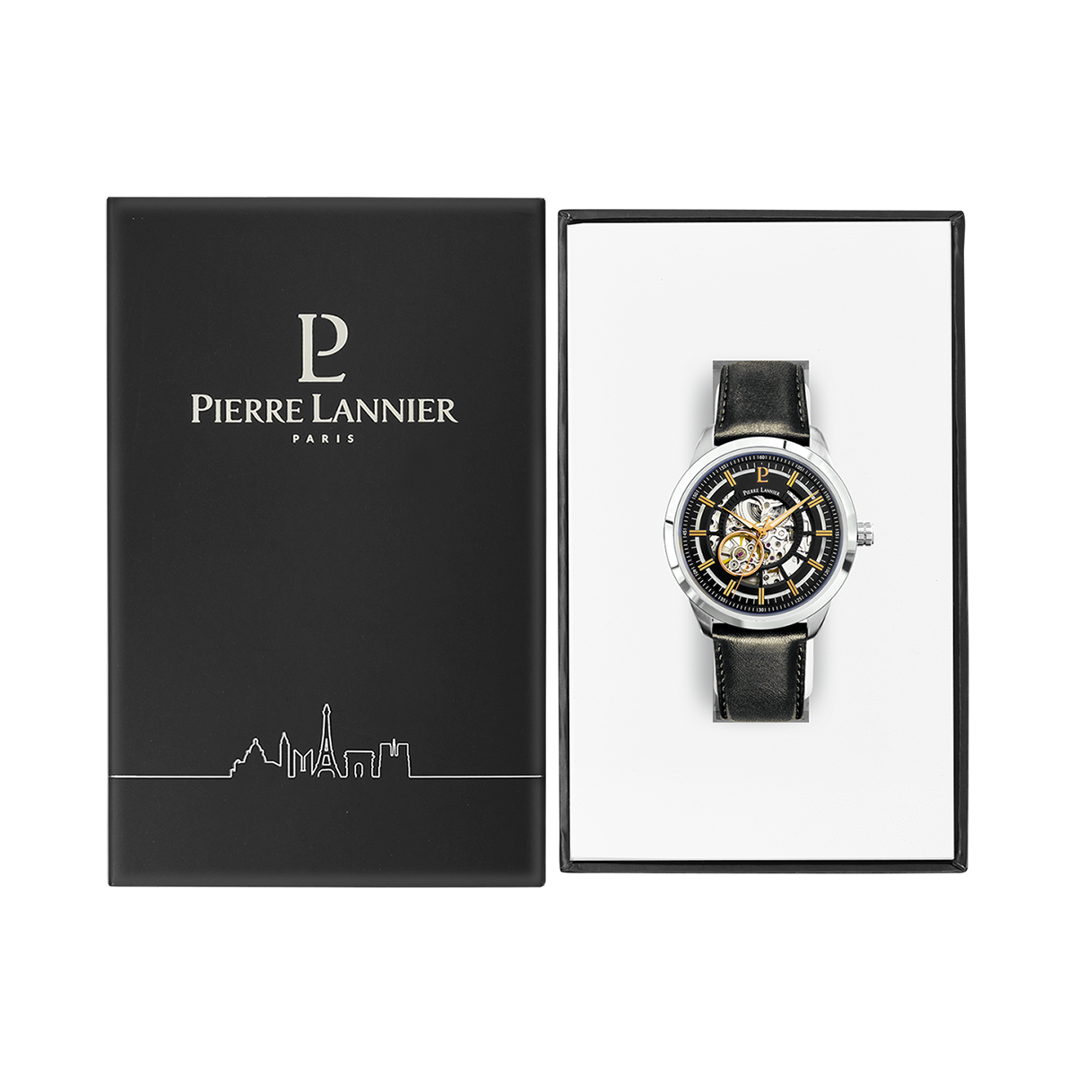 Montre Pierre Lannier Automatic Homme Noir - 329F133