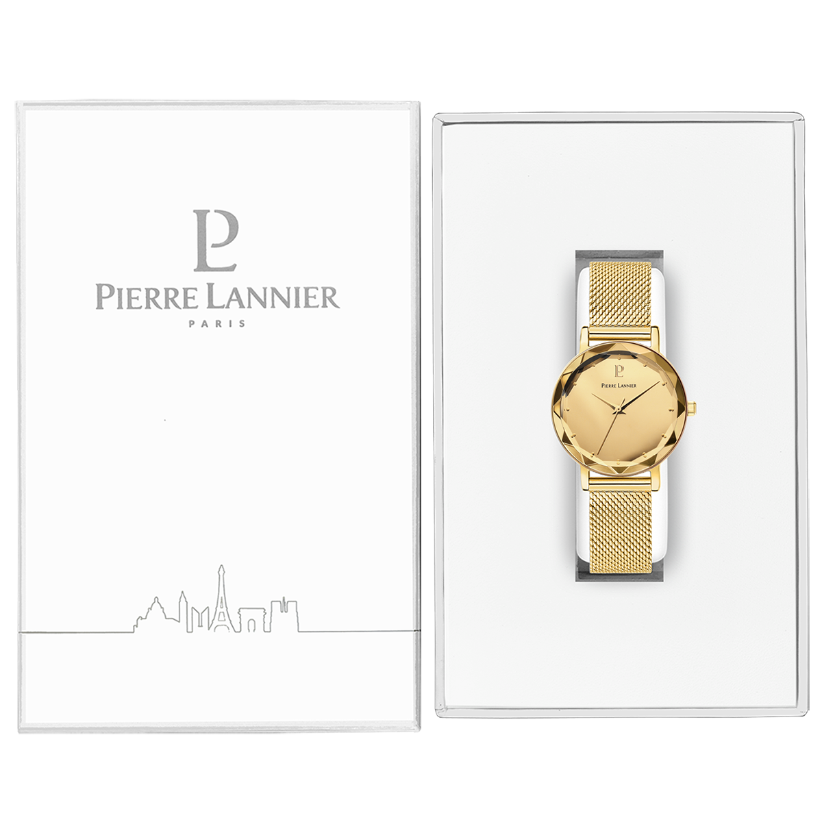 Montre Pierre Lannier Multiples Femme Doré - 025P548 Montre Pierre Lannier Multiples Femme Doré - 025P548