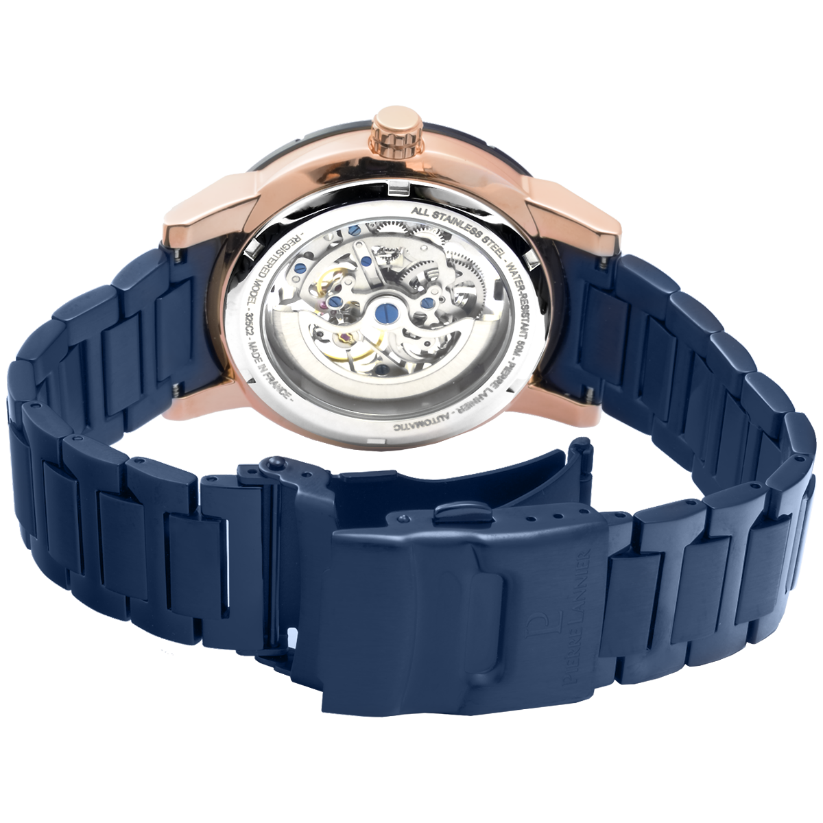 Montre Pierre Lannier Automatic Homme Bleu - 325C269 Montre Pierre Lannier Automatic Homme Bleu - 325C269