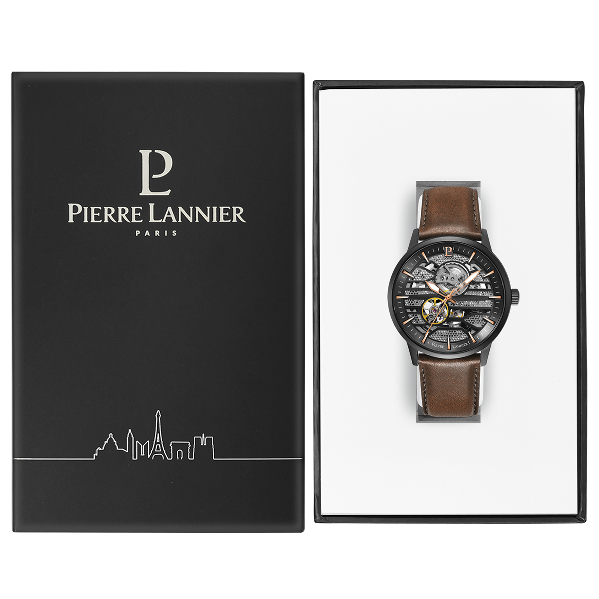 Montre Pierre Lannier Impact Homme Noir - 331G434