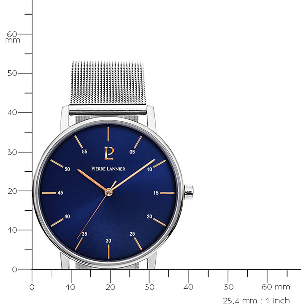 Montre Pierre Lannier Cityline Homme Bleu - 202J168 Montre Pierre Lannier Cityline Homme Bleu - 202J168