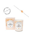 Anti-Stress - Bougie Frangance Fleur d'oranger et Bracelet Argenté Pierre de Lune
