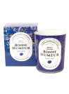 Bonne Humeur - Bougie Fragrance Jasmin et Collier Argenté Lapis Lazuli