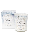 Detox - Bougie Fragrance Citron et Collier Argenté Crystal De Roche