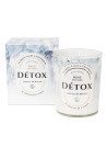 Detox - Bougie Fragrance Citron et Bracelet Argenté Crystal De Roche