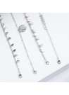 Bougie Bijou Bracelet argenté- Parfum Coco - 40h