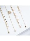 Bougie Bijou Bracelet doré - Parfum Jasmin - 40h