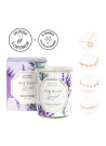 Bougie Bijou Bracelet doré - Parfum Lavande - 40h