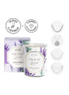 Bougie Bijou Collier argenté - Parfum Lavande - 40h