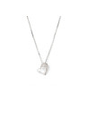 Pendentif Cœur Or Blanc et Diamant