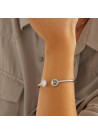 Bracelet Guess "Round harmony" Acier rhodié