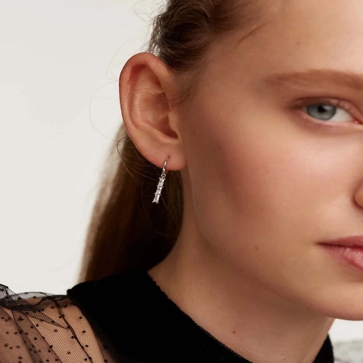 PDPAOLA Boucles d'Oreilles- BINTI SILVER - en argent PDPAOLA Boucles d'Oreilles- Binti Silver - en argent - AR02-120-U