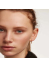 PDPAOLA Boucles d'Oreilles - PEACH ALIA - en argent doré