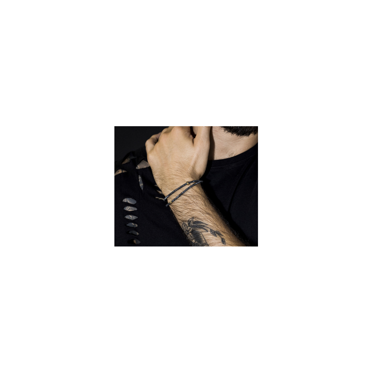 Bracelet Homme en Acier"Zandon" Taille M