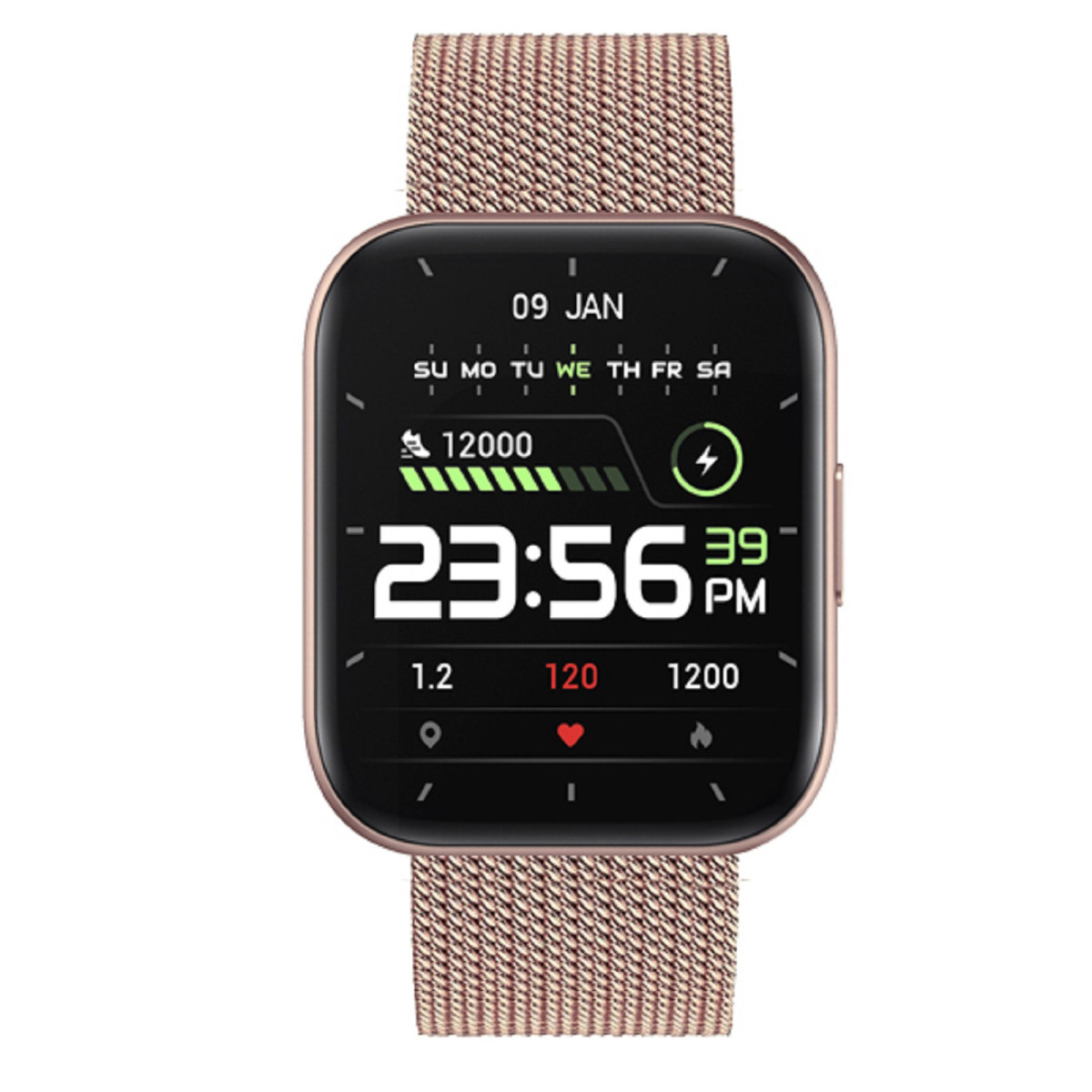 Montre connectée Smarty 2.0 WELLNESS - SW013G Montre connectée Smarty 2.0 WELLNESS - SW013G