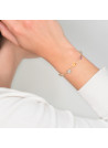 Bracelet Or jaune 375/1000 et pierres