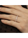 Bague "Amour Innocent" Or Blanc