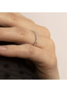Bague "Amour Innocent" Or Blanc