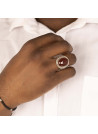 Bague Homme Argent "Aries"