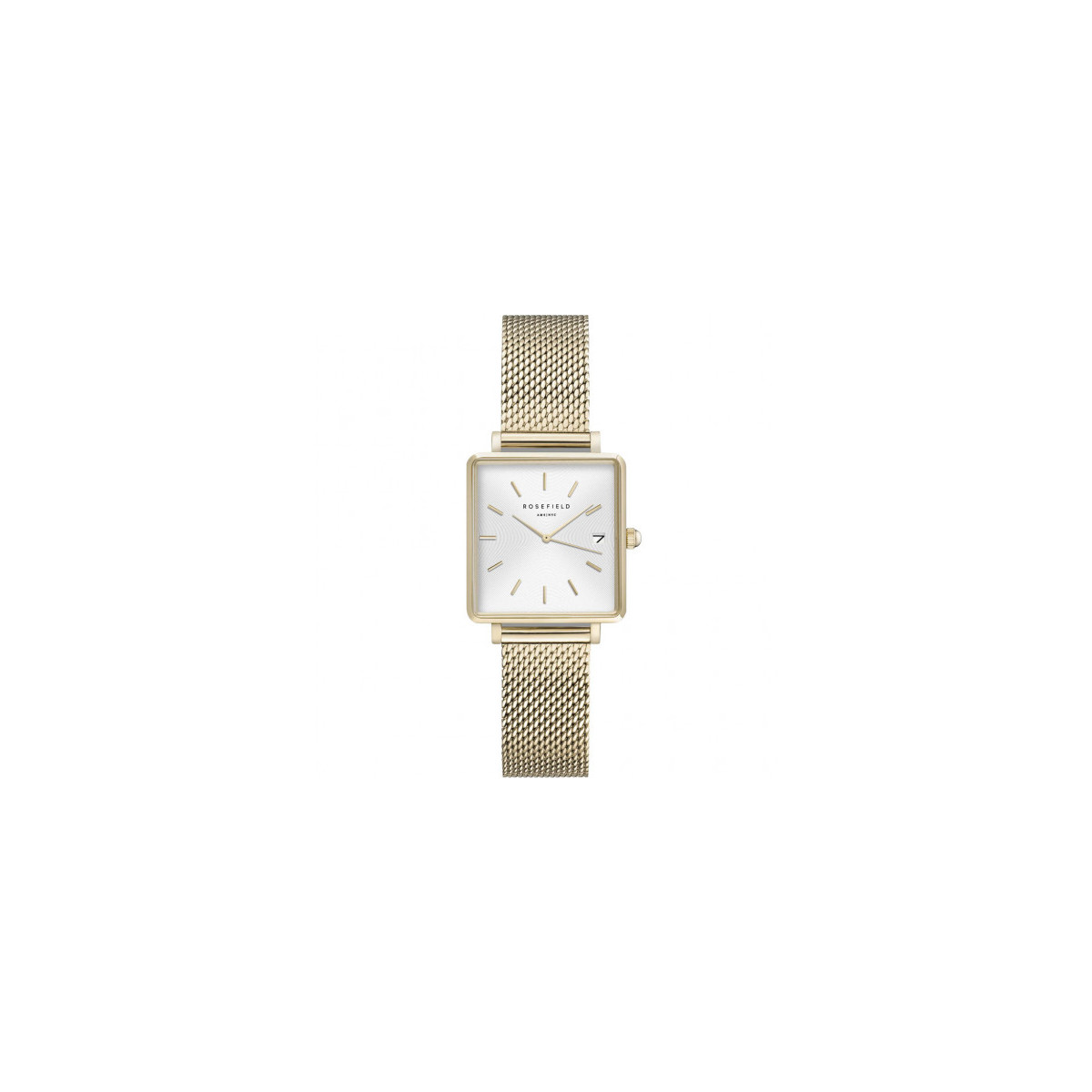 Montre Rosefield Femme "The Boxy" Quartz - Boîtier métal - BFGMG-X237