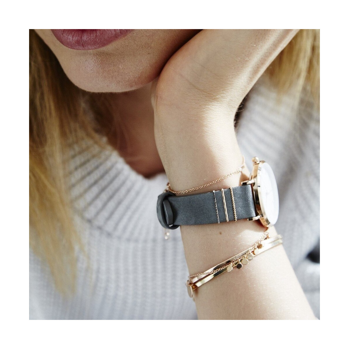 Montre Rosefield Femme "West Village" Quartz - Boîtier métal Montre Rosefield Femme "West Village" Quartz - Boîtier métal - WEGTR-X184