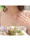 Bague "Pompadour" Or jaune et Diamants