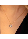 Pendentif Or Jaune 375/1000 et Zirconium