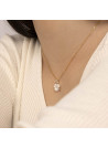 Pendentif Or Jaune Diamant et Nacre